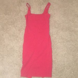 Red dress